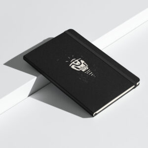 Hardcover bound notebook
