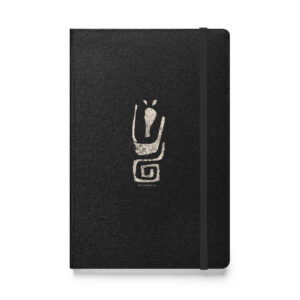Hardcover bound notebook