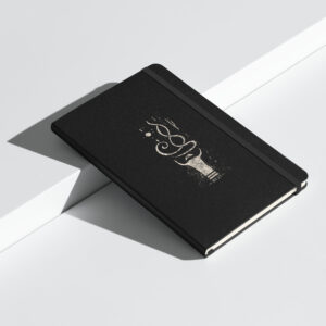 Hardcover bound notebook