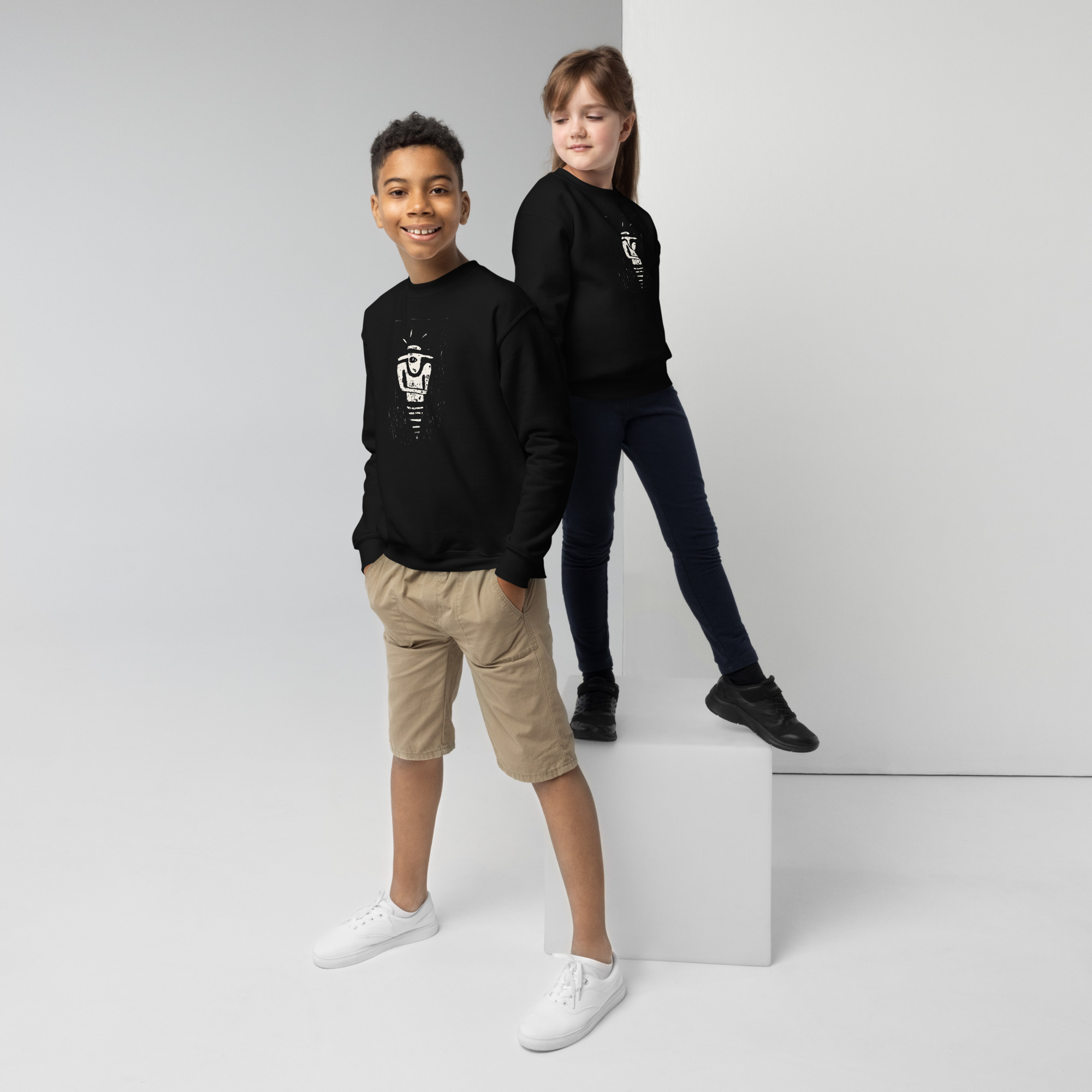 Youth crewneck sweatshirt - Image 5